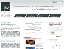Tablet Screenshot of hc-expertises.fr